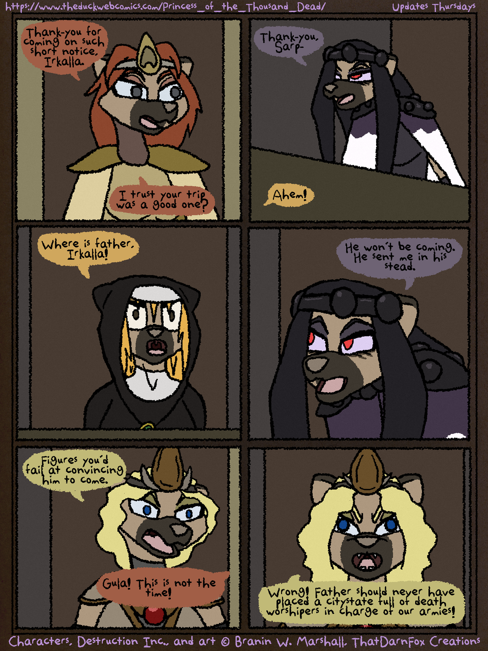 Princess of the Thousand Dead Chapter Two Page 1