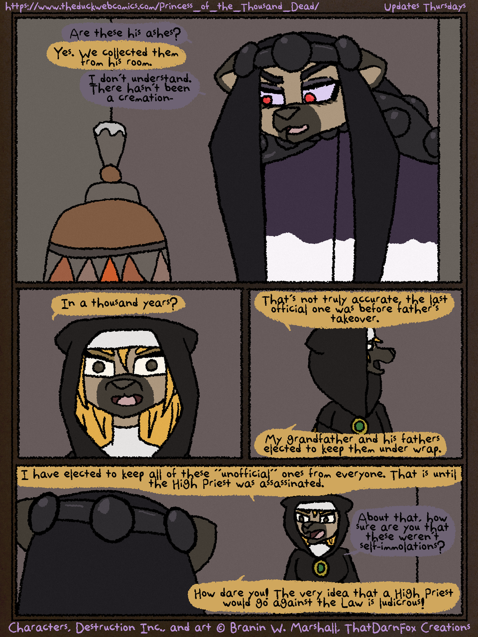 Princess of the Thousand Dead Chapter Three Page 3