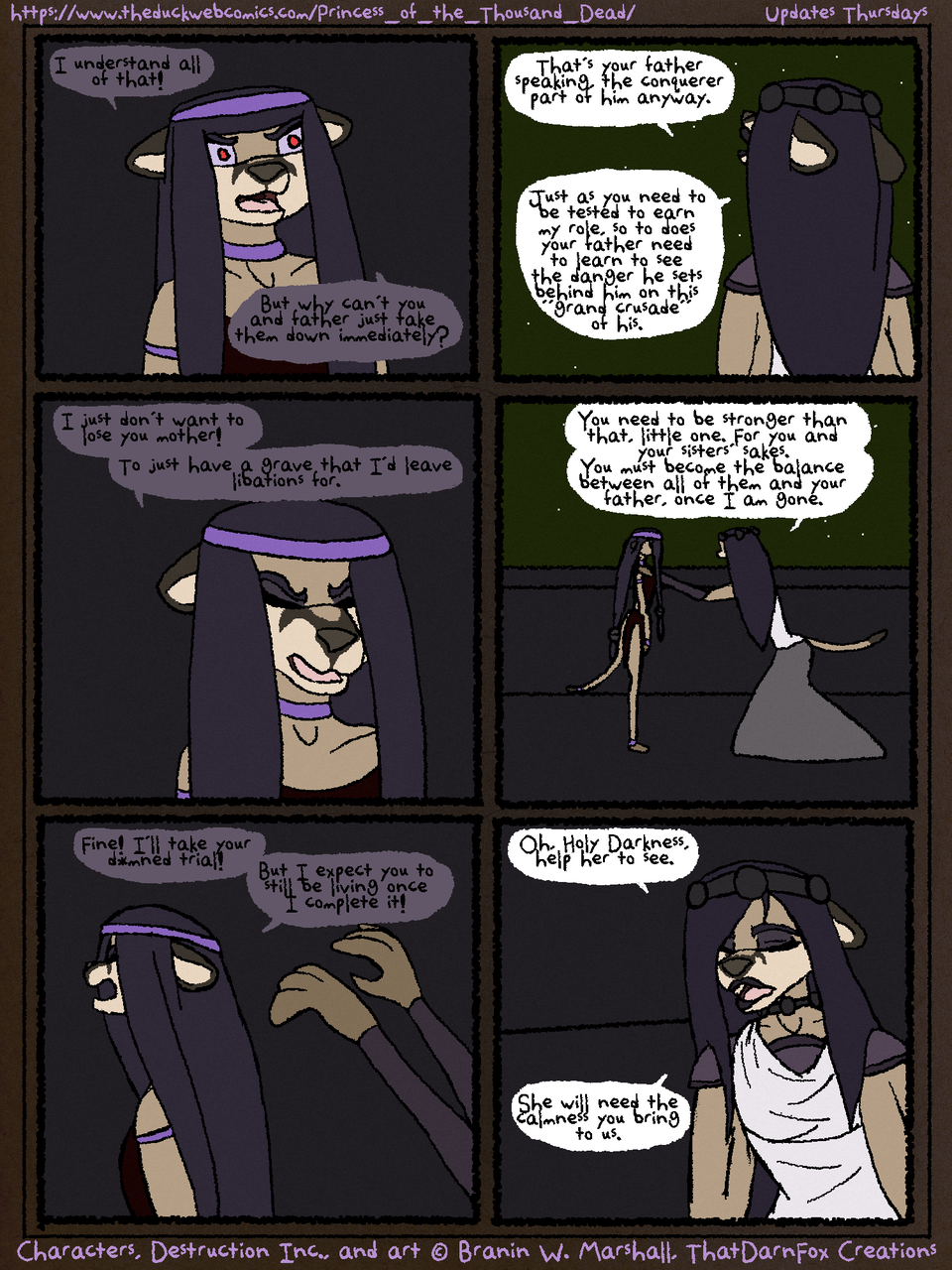 Princess of the Thousand Dead Chapter Four Page 3