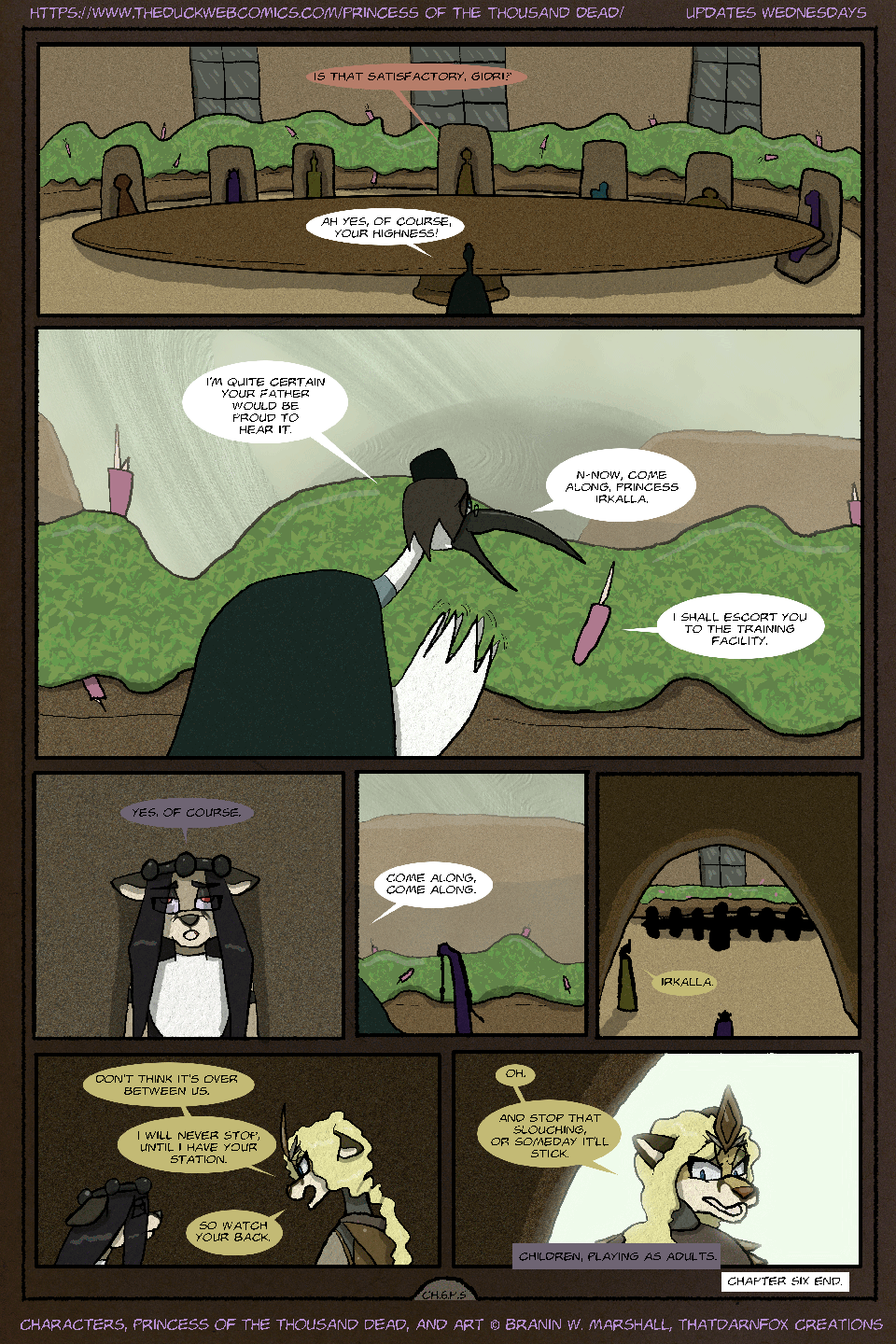 Princess of the Thousand Dead Chapter Six Page 5