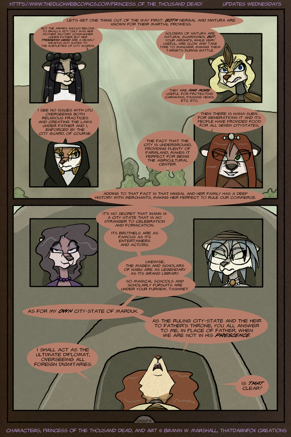 Princess of the Thousand Dead Chapter Six Page 4