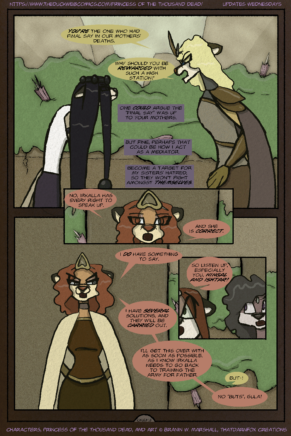 Princess of the Thousand Dead Chapter Six Page 3