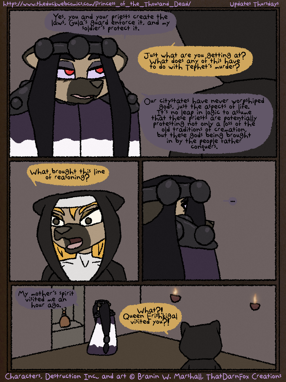 Princess of the Thousand Dead Chapter Three Page 4