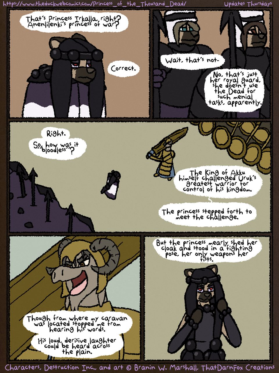 Princess of the Thousand Dead Chapter One Page 2