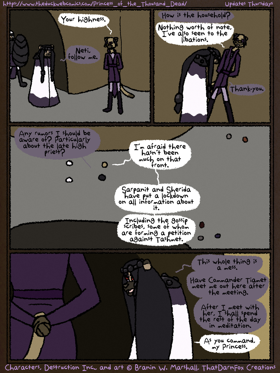 Princess of the Thousand Dead Chapter One Page 8