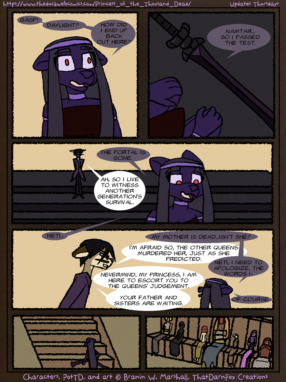 Princess of the Thousand Dead Chapter Five Page 17