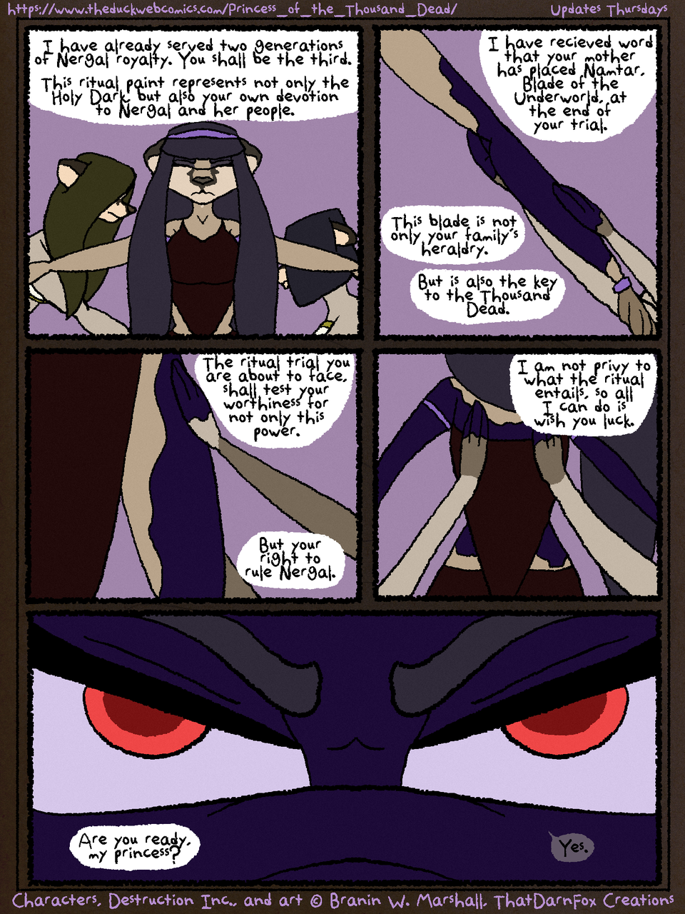 Princess of the Thousand Dead Chapter Four Page 6