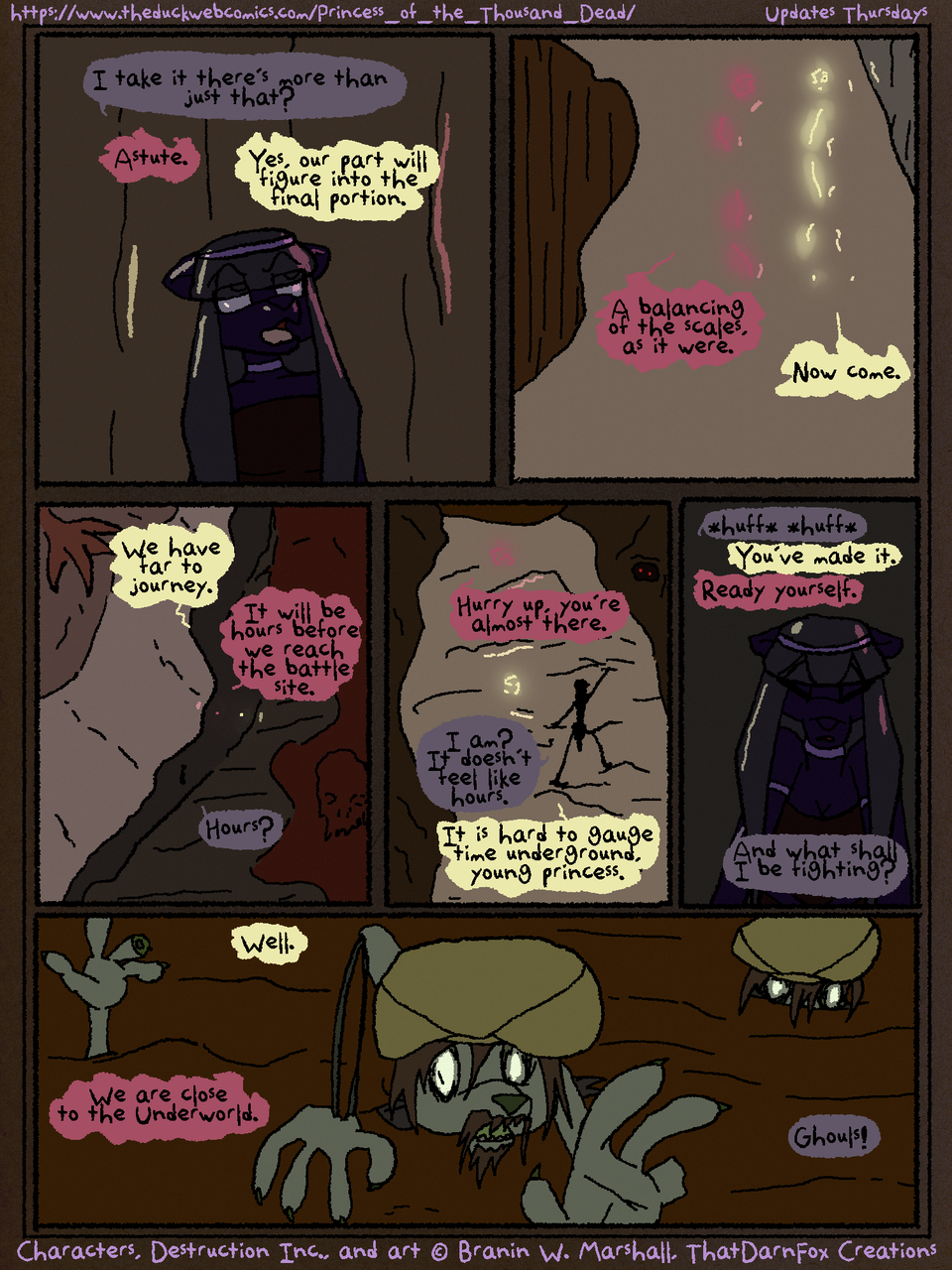 Princess of the Thousand Dead Chapter Five Page 5