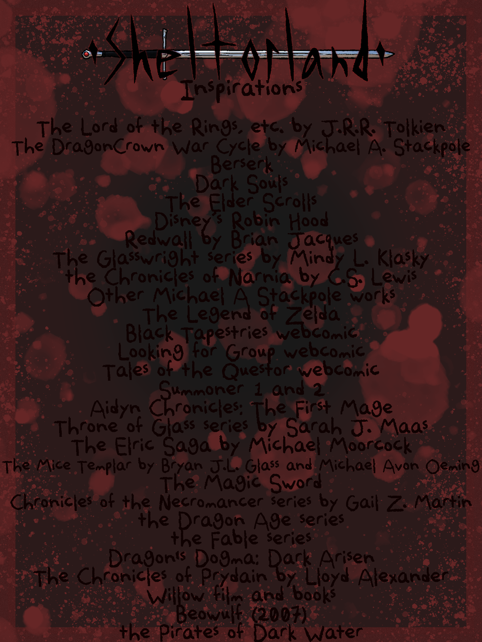 Sheltorland Inspirations