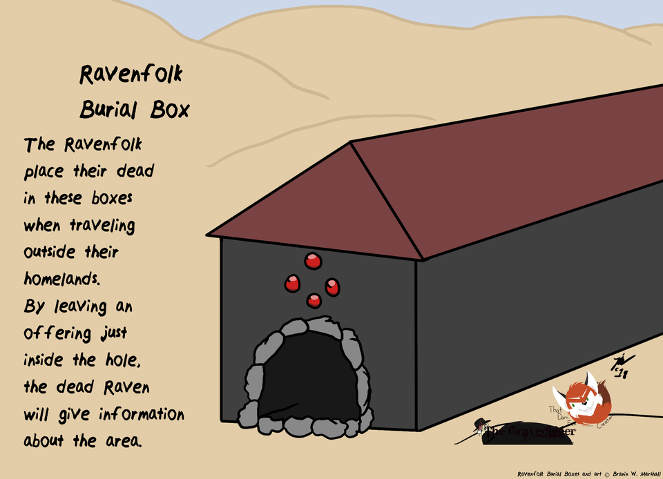 Ravenfolk Burial Boxes