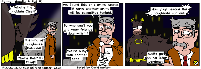 Fatman Smells A Rat #1