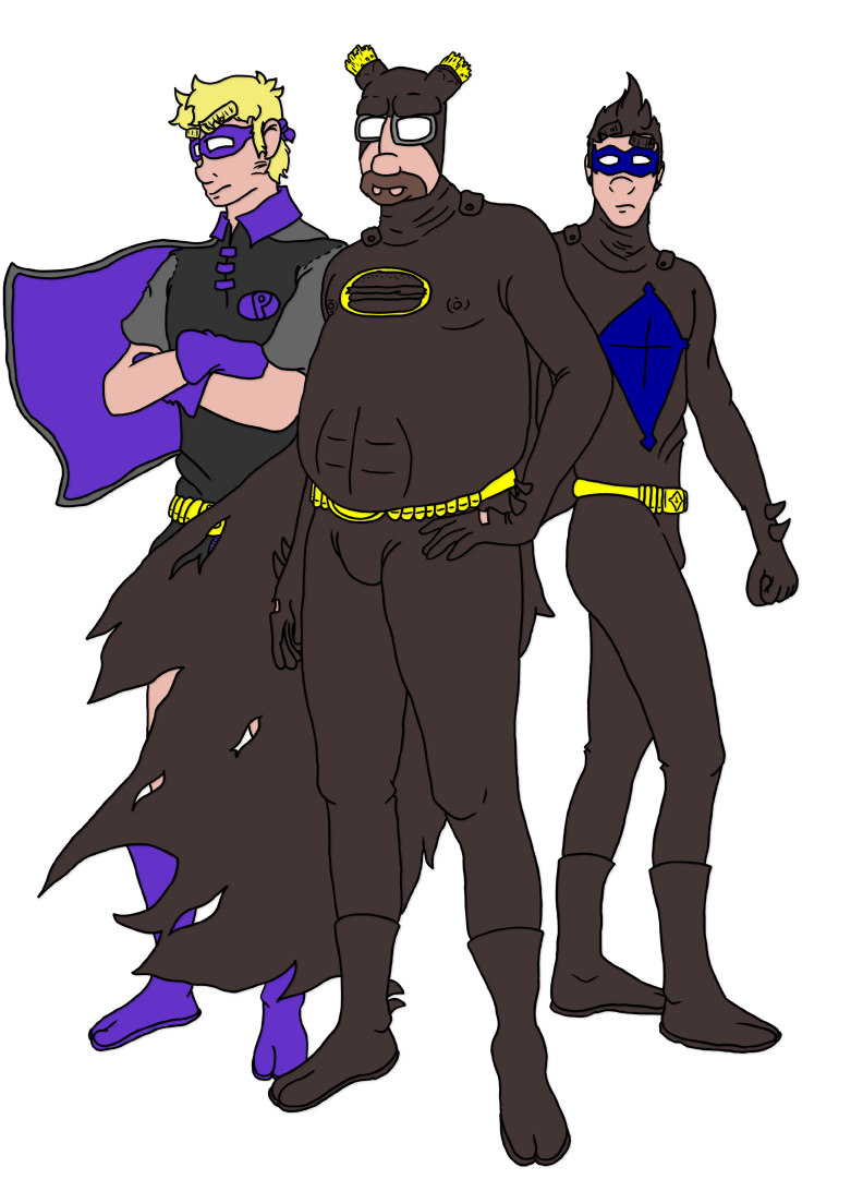 The Fatman, Pigeon and Kitewing