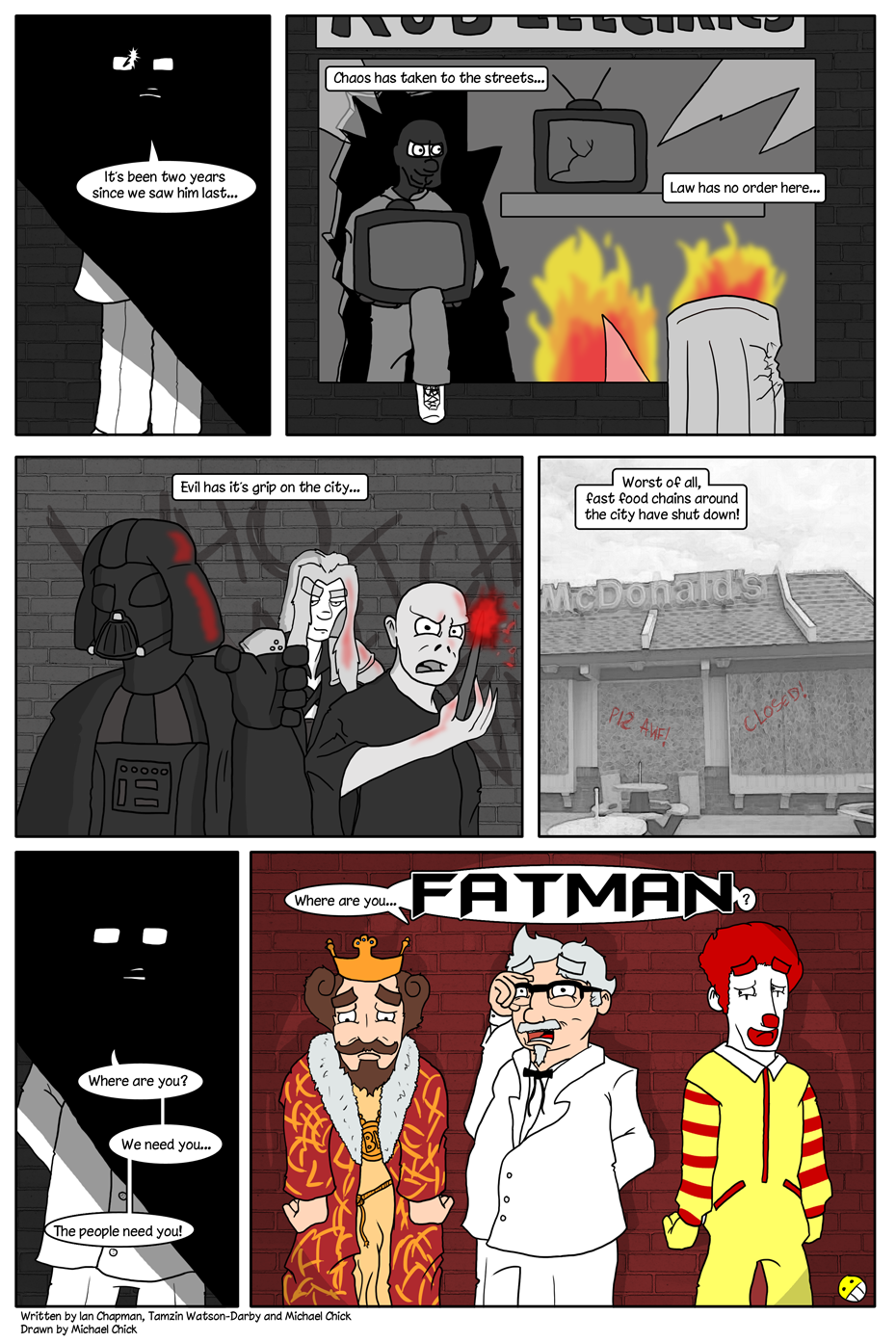 The Fat Knight Rises #1