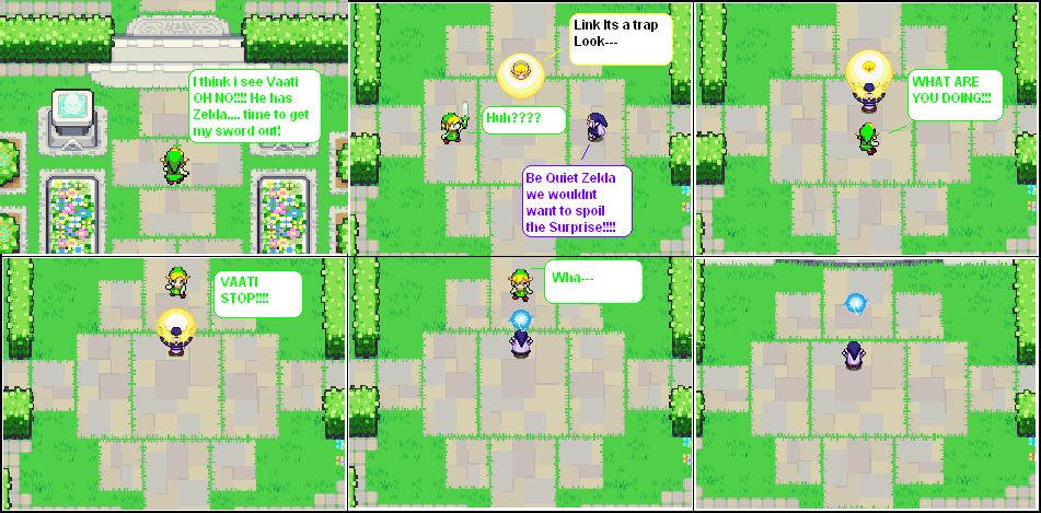 #005- Chapter 1: People Disappear - Link, Zelda and Vaati (whom is supposed to be dead...)