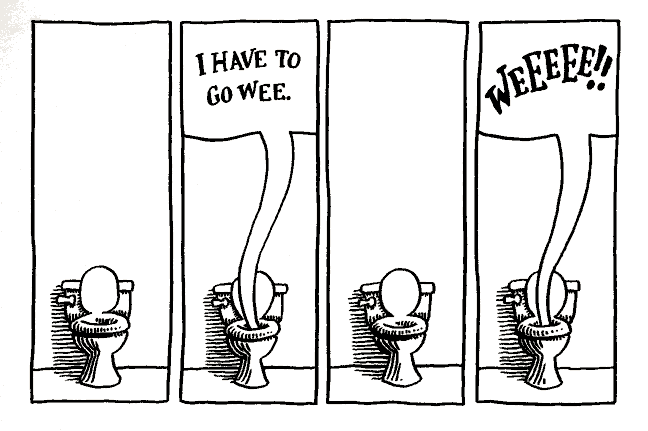 Wee in the Toilet