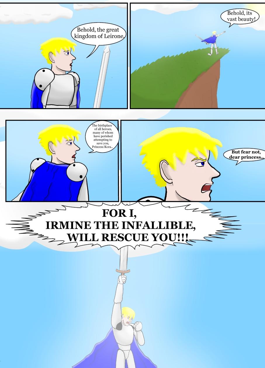 The Quest Begins #1-Irmine the Infallible