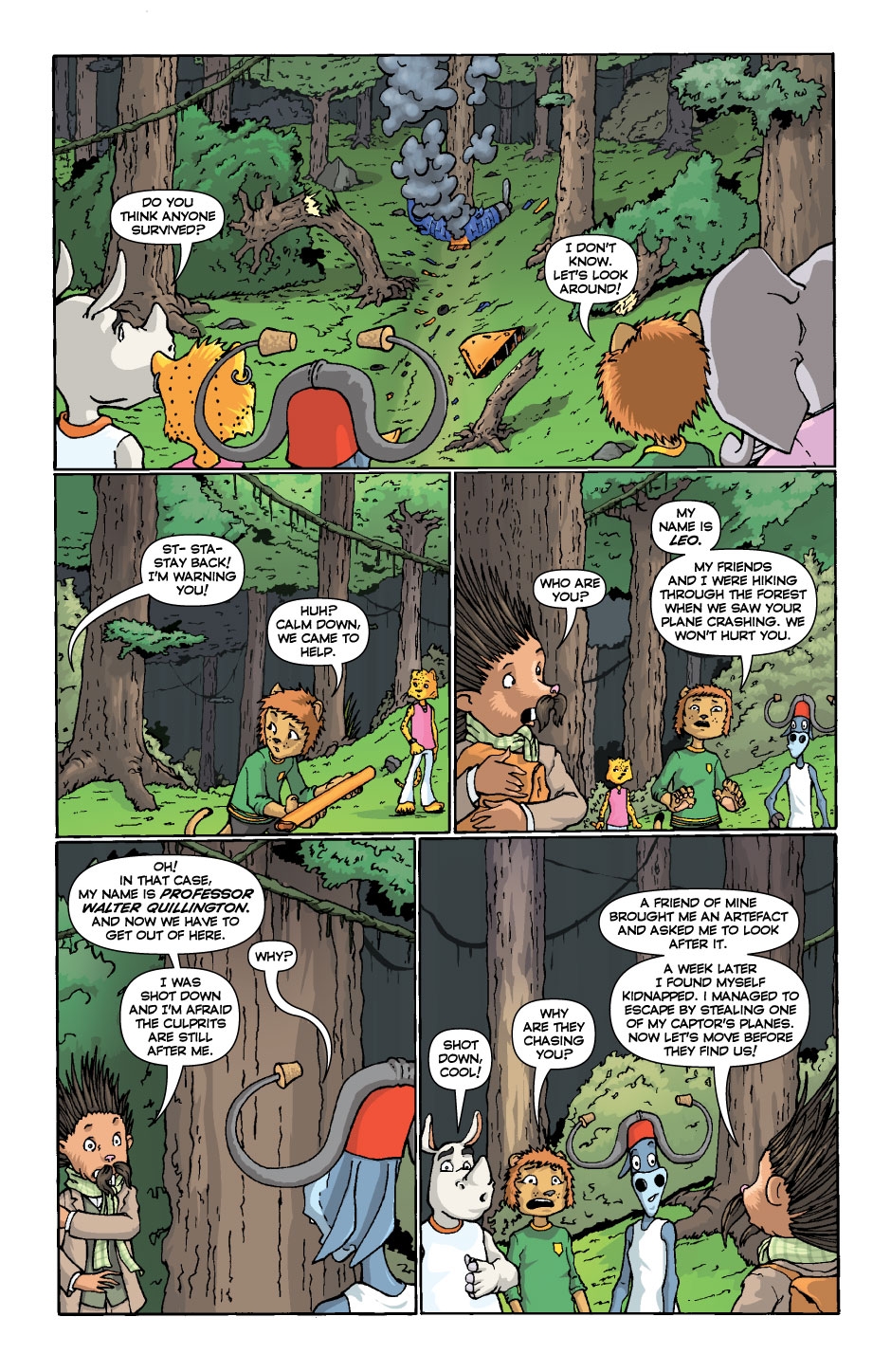 The Lil' Five: Adventure in the Vine Forest page 5