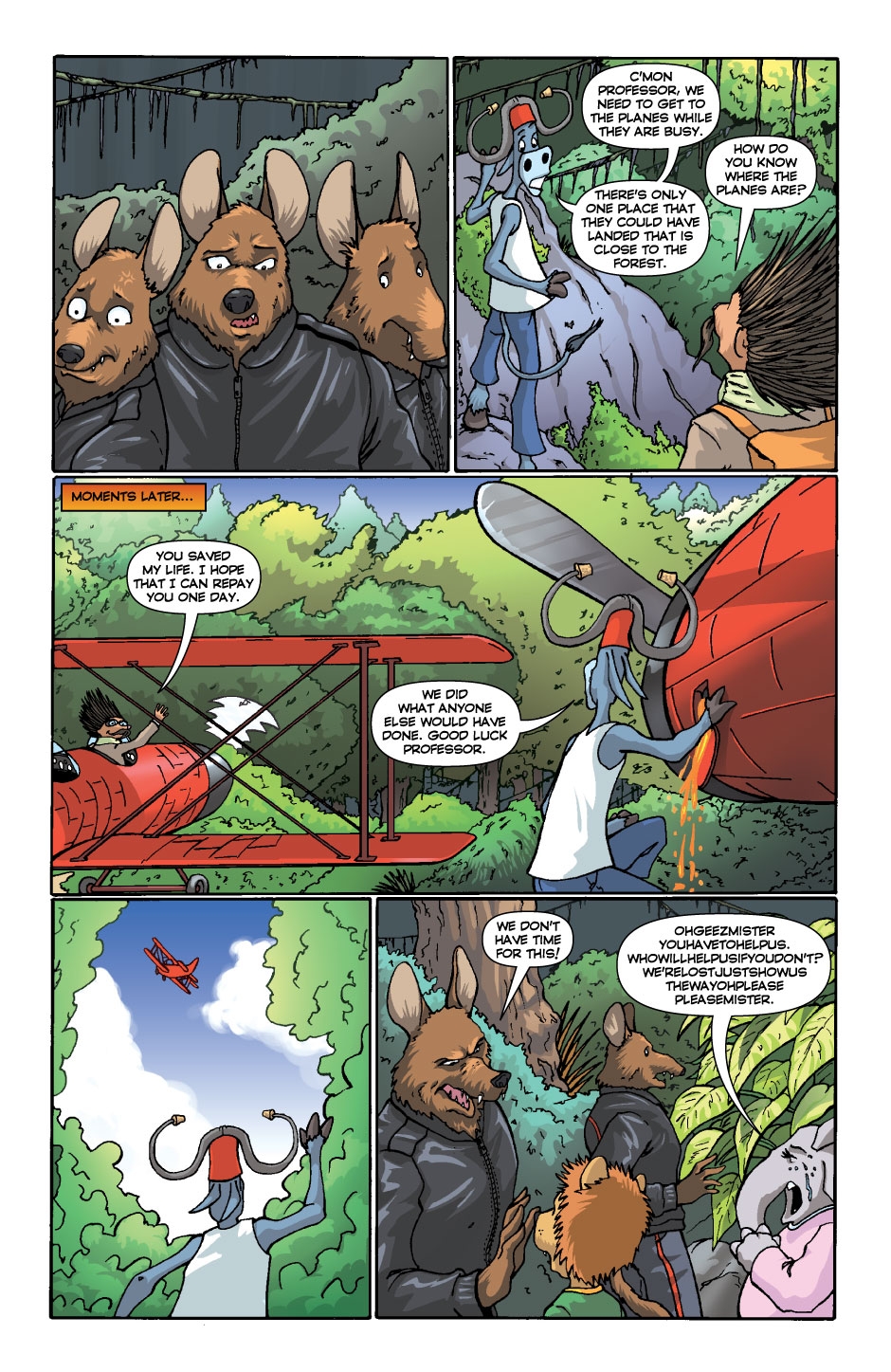 The Lil' Five: Adventure in the Vine Forest page 7