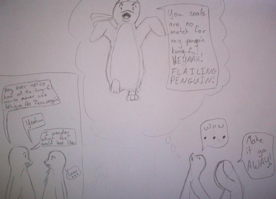 Kung-Fu Penguin
