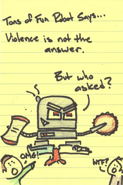 Violence is Not the Answer