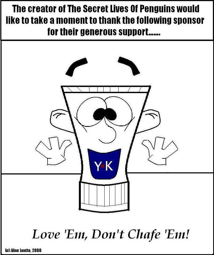 A Message From Our Sponsor.... Y-K Personal Lubricant!