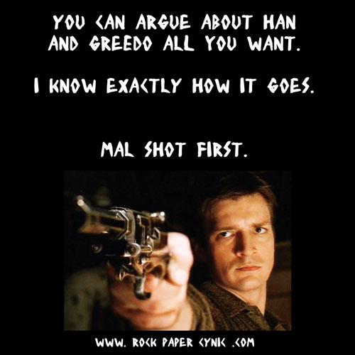 #101 - Shot First