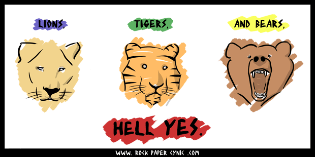 #198 - Lions, Tigers, and Bears