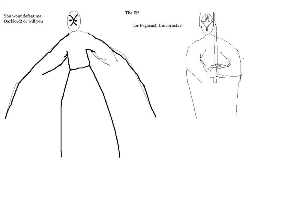 The Darklord VS The Elf