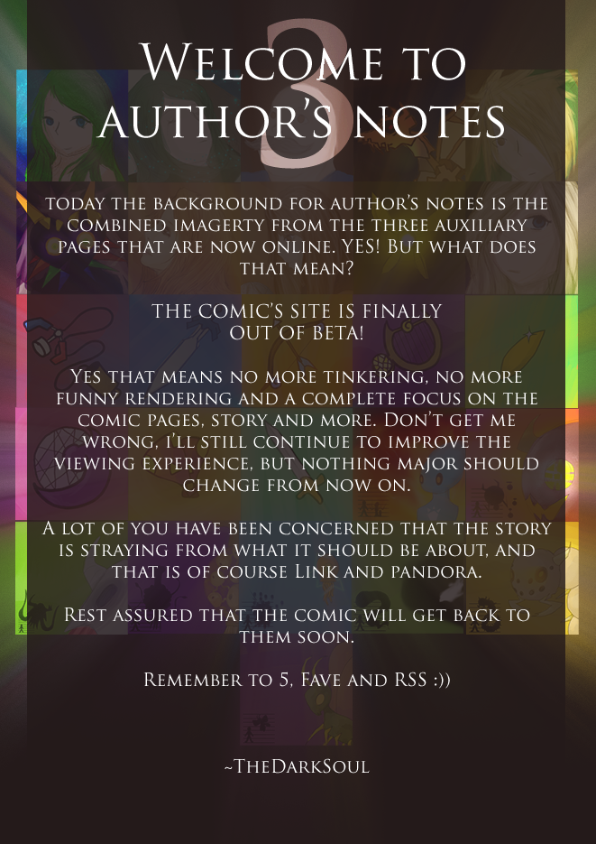 Authorâ€™s Notes 3