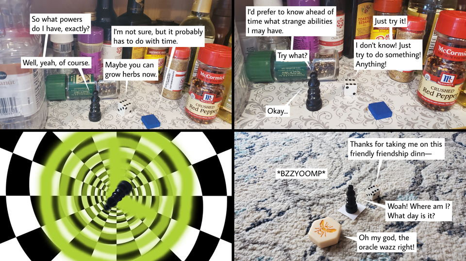 Strip 102: 5D TBGPPC With Multiverse Time Travel