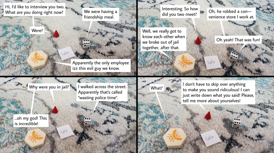 Strip 61: Dinner and the News