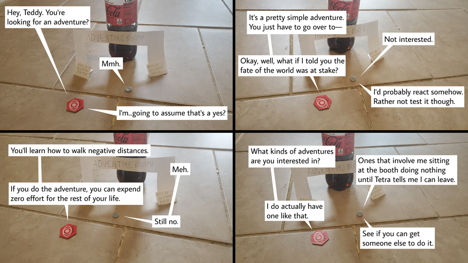 Strip 143: A-booth-y (The Pun Totally Works Don't Question It)