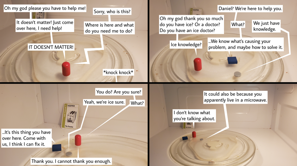 Strip 130: Heated Discussion 