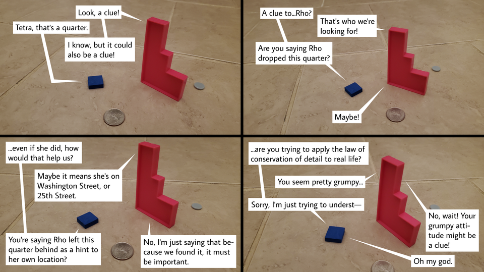 Strip 51: Quarter for Your Thoughts 25 Times