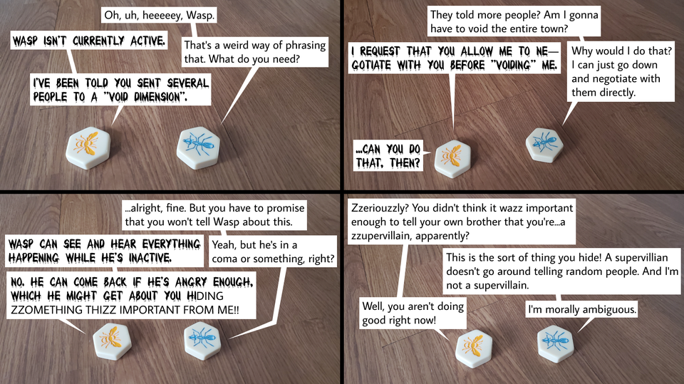 Strip 112: Decay Vs. Void, Fight