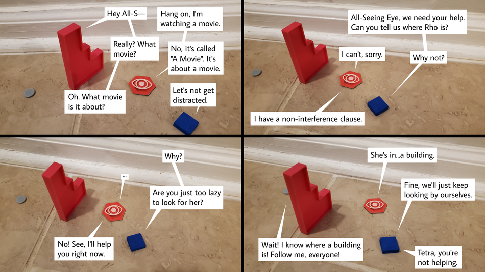 Strip 53: All-Seeing, Not All-Doing