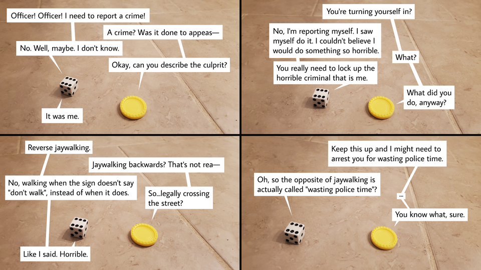 Strip 39: Arrest Me, I Have Crimes