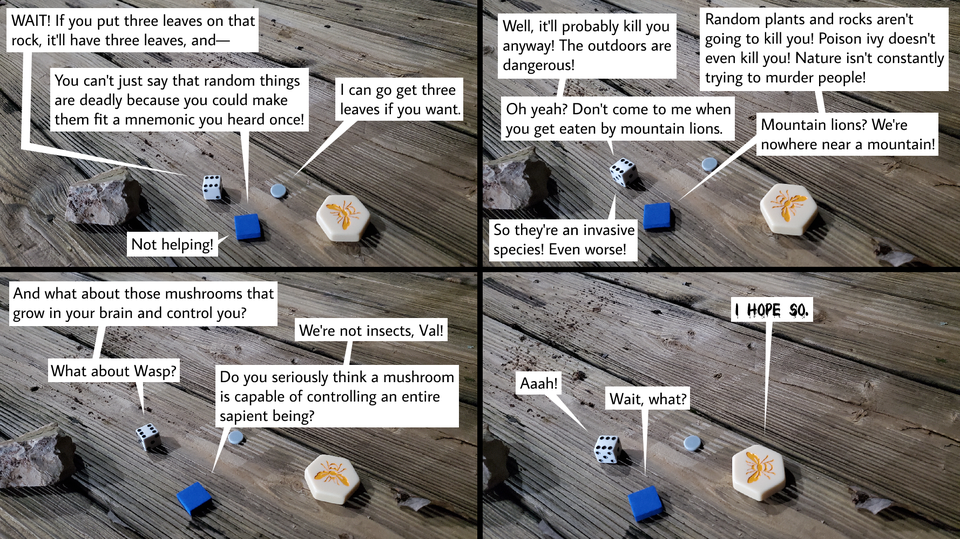 Strip 83: Outside is De—wait, what?