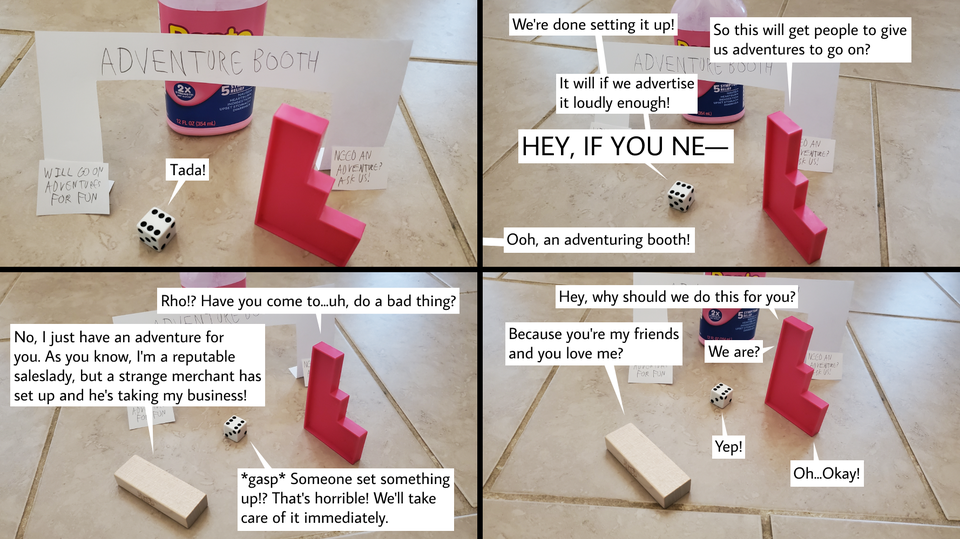 Strip 131: The Adventure Booth