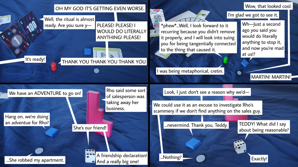 Strip 132: When a Fire is Put Out, Another Door Opens