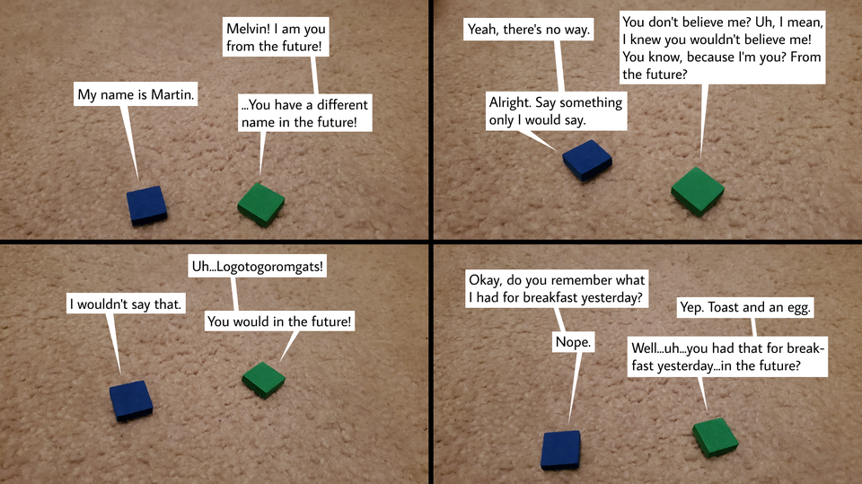 Strip 68: Looking Forward to a Future that Definitely Exists Trust Me