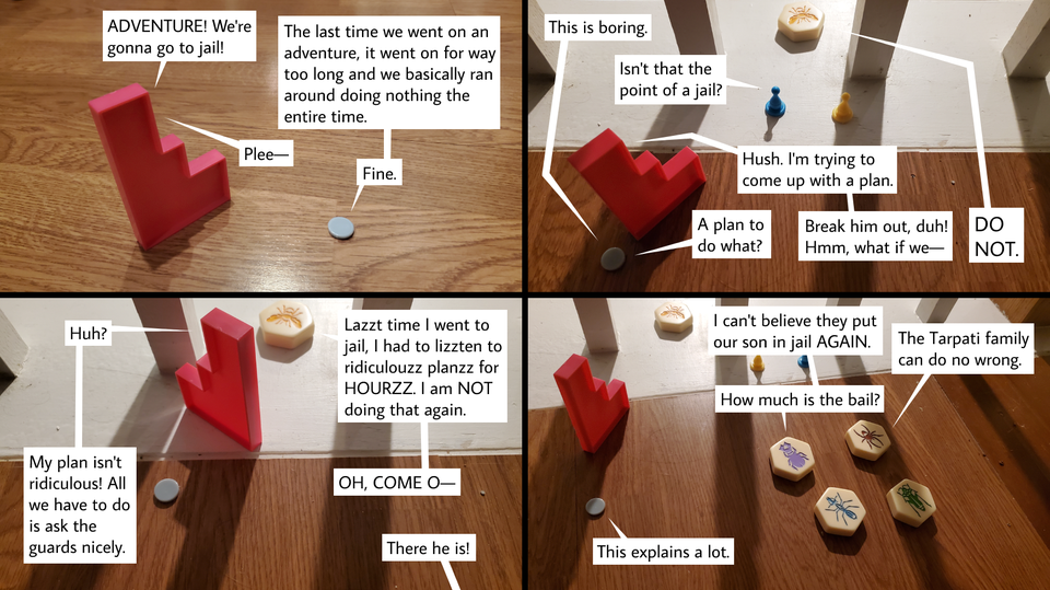 Strip 93: Wasp Gets Locked in a Room, Part III