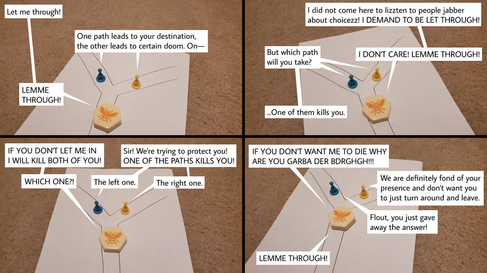 Strip 74: Let Me Through
