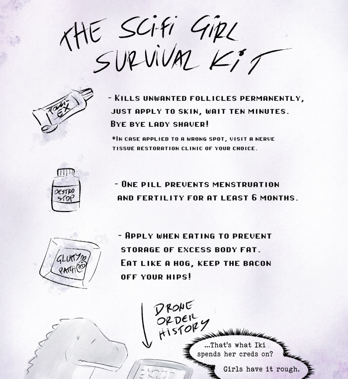 Bonus: The Scifi Girl Survival Kit