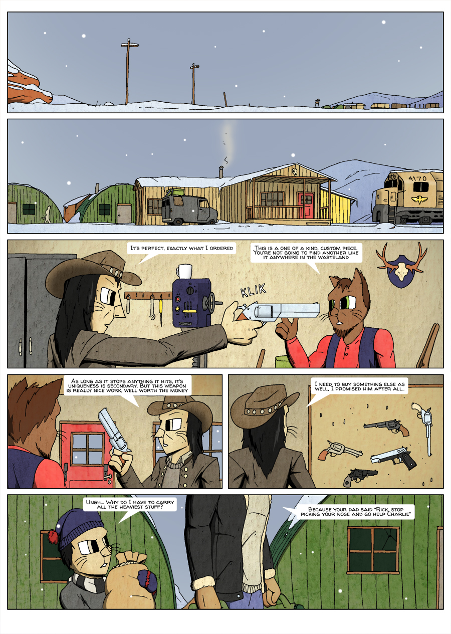 Ninth Life: Dead of Winter page 1