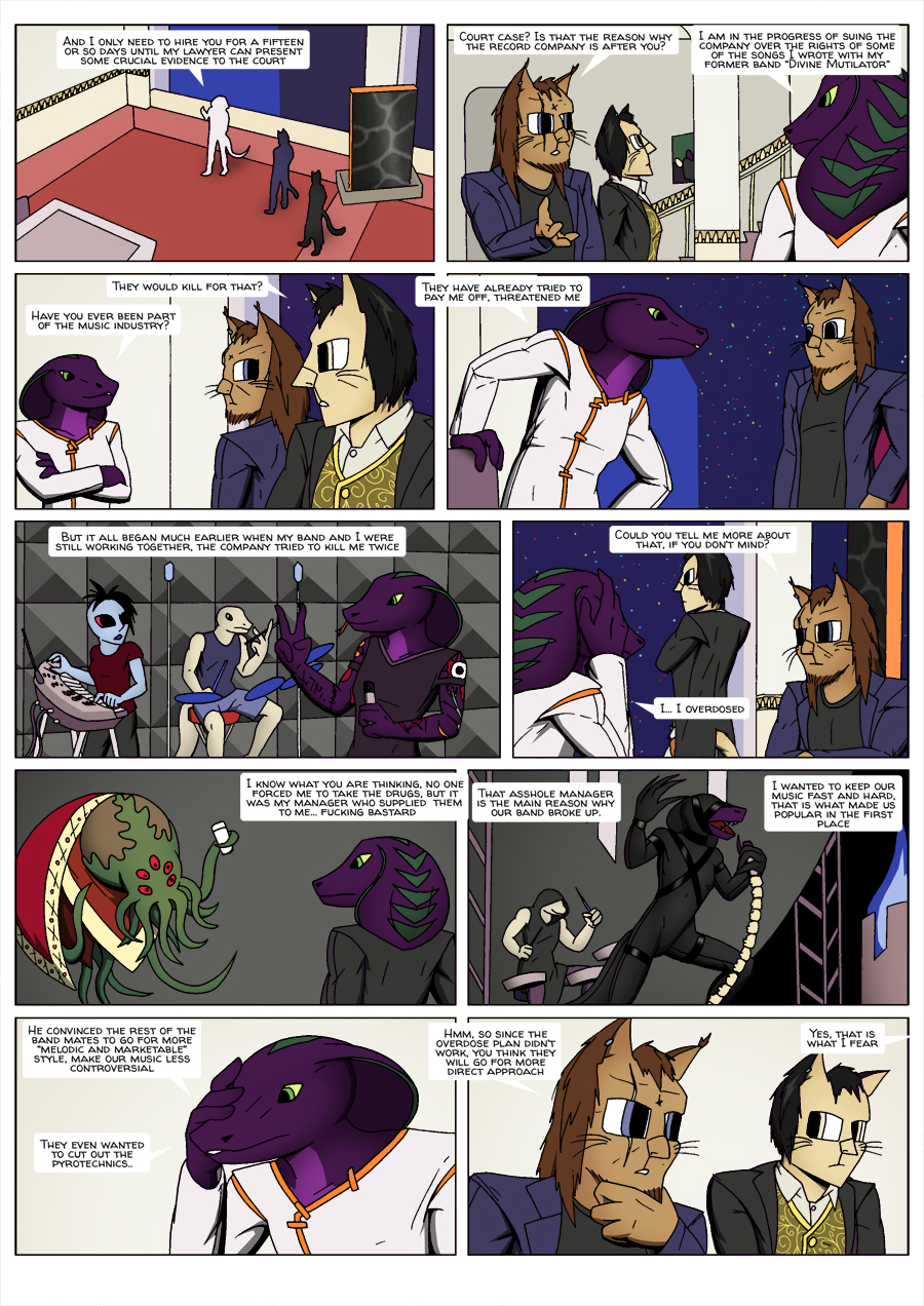 Escape Velocity: Business as usual page 9