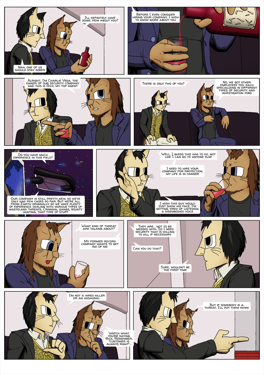 Escape Velocity: Business as usual page 7