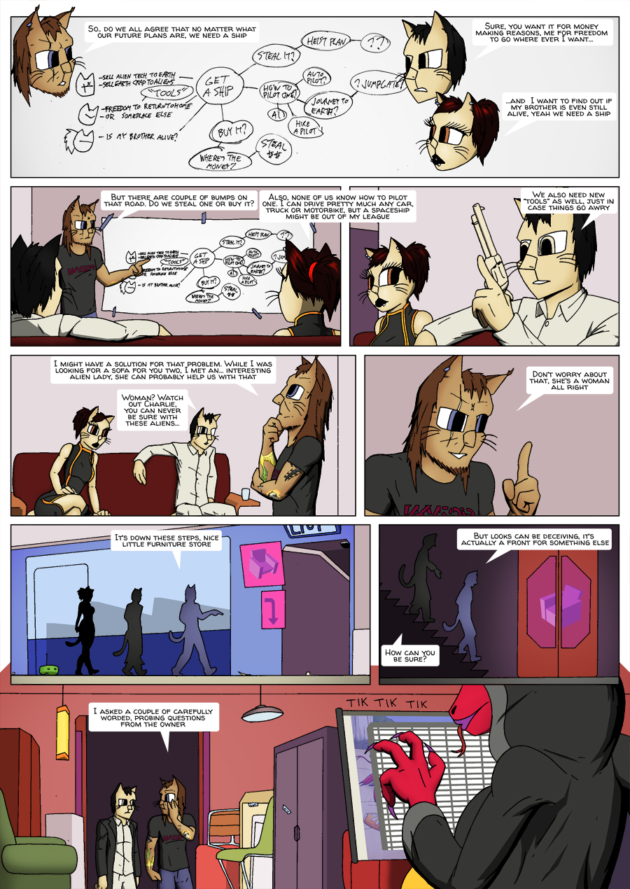 Escape Velocity: Old habits page 14