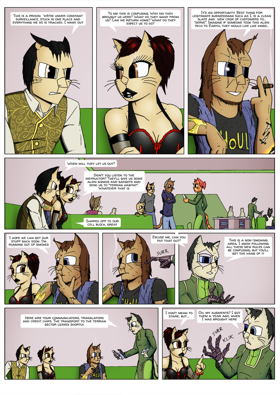 Escape Velocity: Old habits page 1