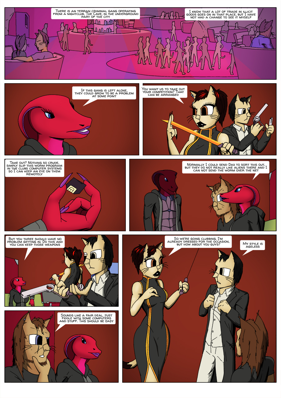 Escape Velocity: Old habits page 18